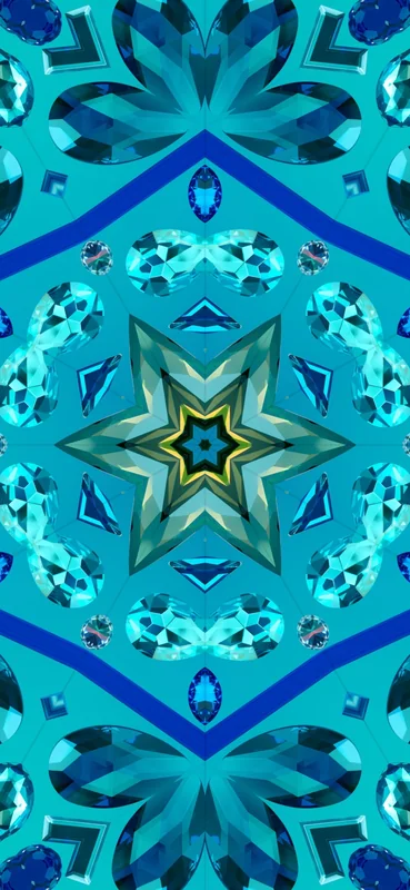 iOS 17 Kaleidoscope Wallpaper