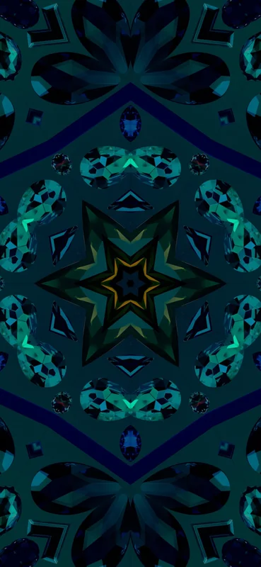 iOS 17 Kaleidoscope Wallpaper