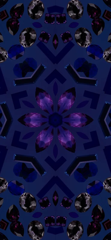 iOS 17 Kaleidoscope Wallpaper