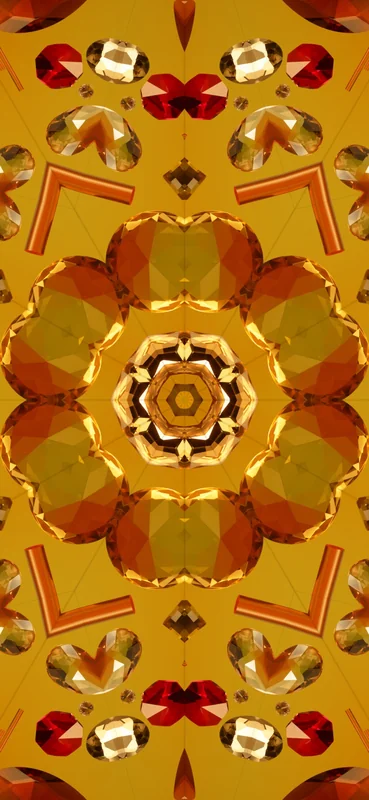 iOS 17 Kaleidoscope Wallpaper