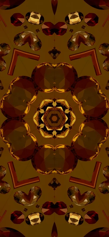 iOS 17 Kaleidoscope Wallpaper