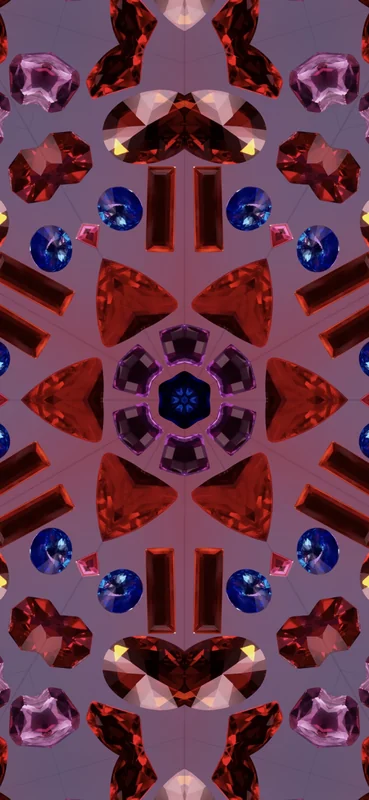 iOS 17 Kaleidoscope Wallpaper