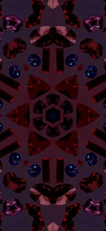 iOS 17 Kaleidoscope Wallpaper