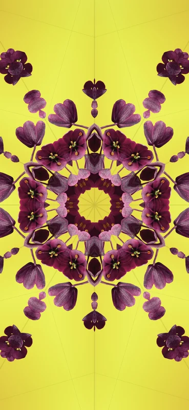 iOS 17 Kaleidoscope Wallpaper