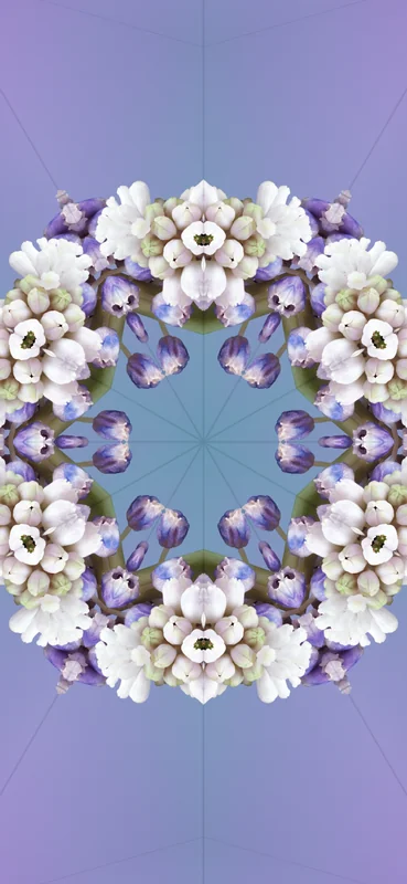 iOS 17 Kaleidoscope Wallpaper