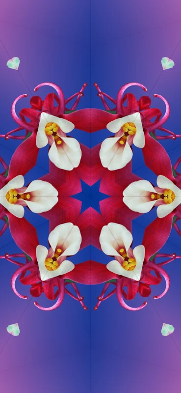 iOS 17 Kaleidoscope Wallpaper
