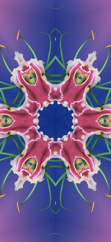 iOS 17 Kaleidoscope Wallpaper