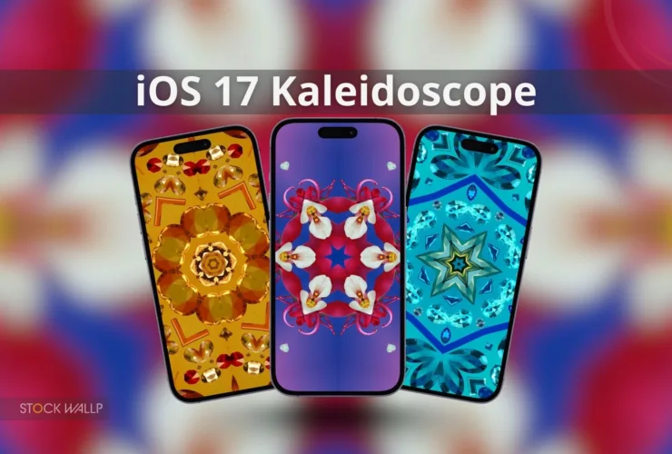 iOS 17 Kaleidoscope wallpapers