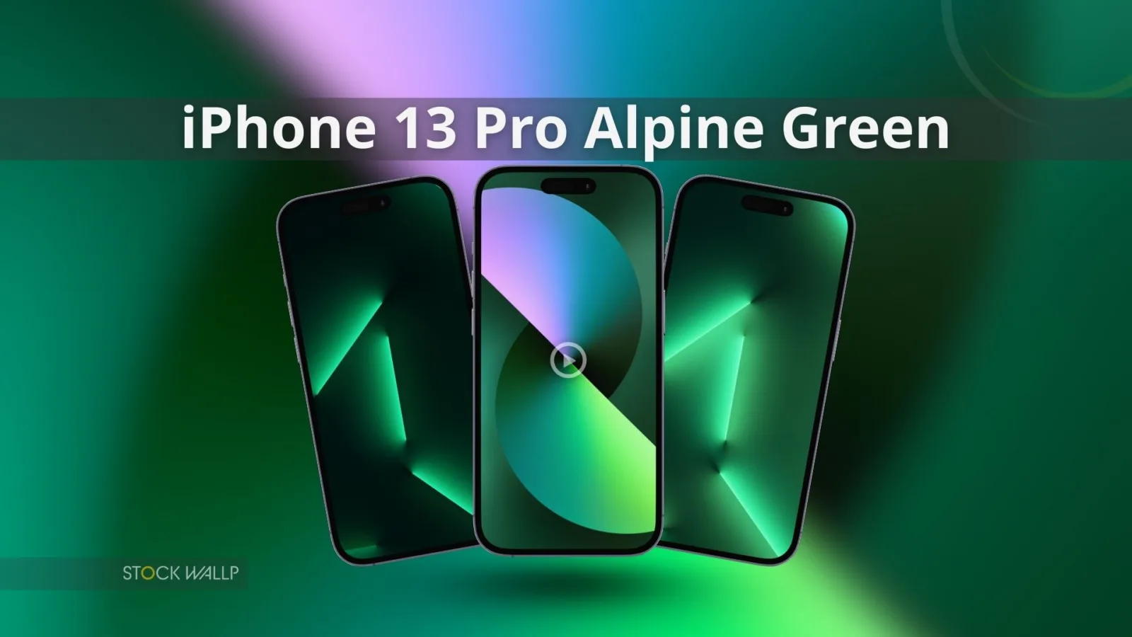 iPhone 13 Pro Alpine Green Wallpapers