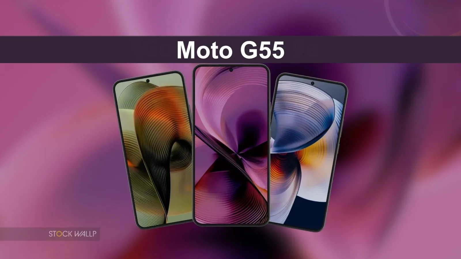Moto G55 Stock Wallpapers