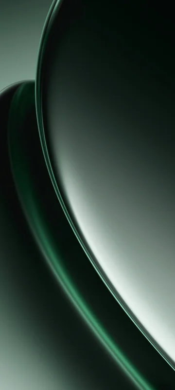 Realme Gt 6 wallpaper 1 with Green color and Abstract style at 2K 1080 × 2400 pixels