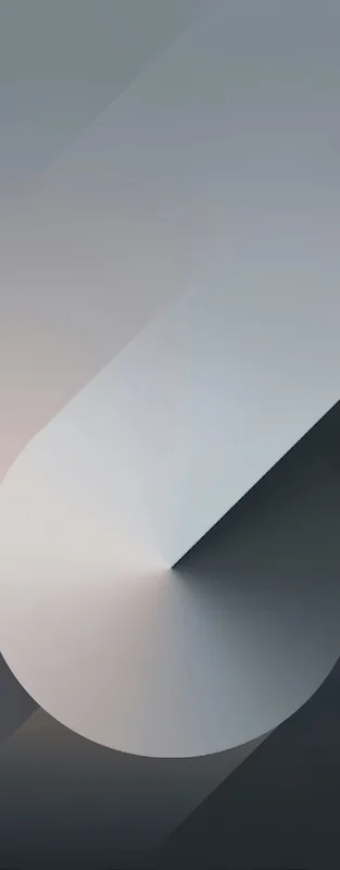 Samsung Galaxy Z Fold 6 Cover wallpaper 1 with White color and Modern style at Full HD 904 × 2314 pixels