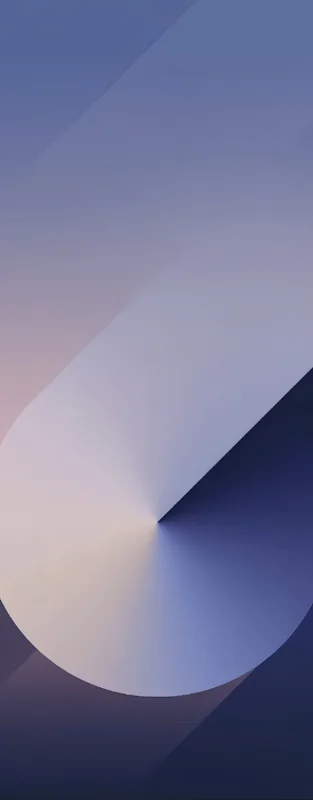 Samsung Galaxy Z Fold 6 Cover wallpaper 3 with Purple color and Modern style at Full HD 904 × 2314 pixels
