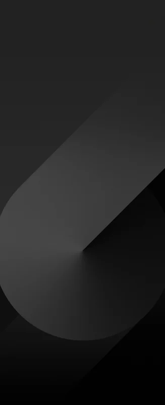 Samsung Galaxy Z Fold 6 Cover wallpaper 4 with Black color and Dark, Modern style at 2K 1080 × 2640 pixels