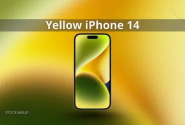 Yellow iPhone 14 wallpapers