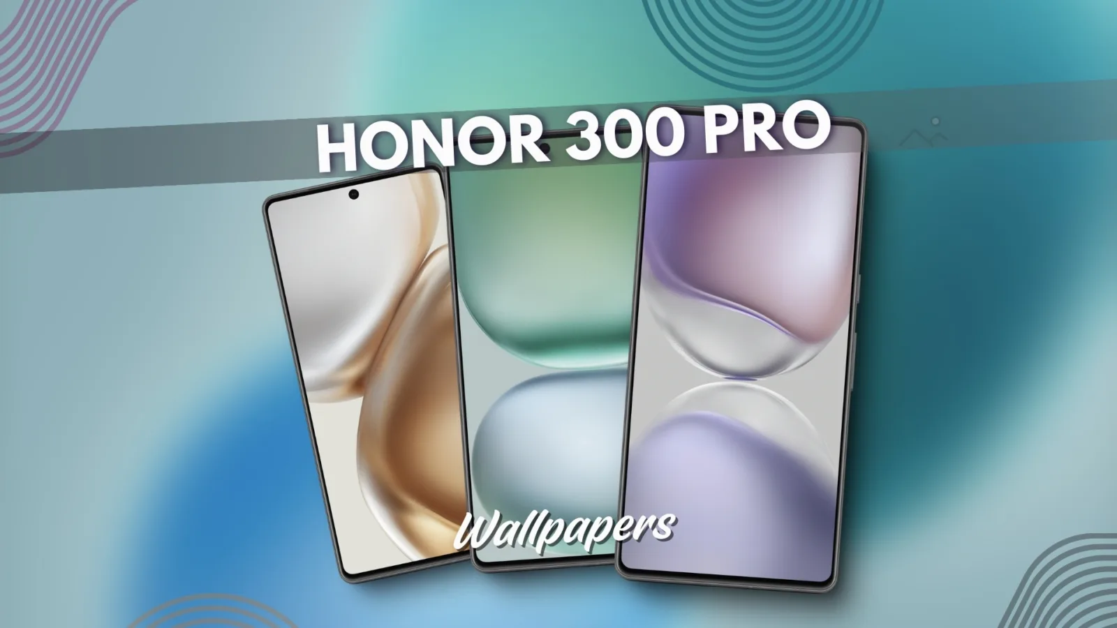 Honor 300 Pro Stock Wallpapers