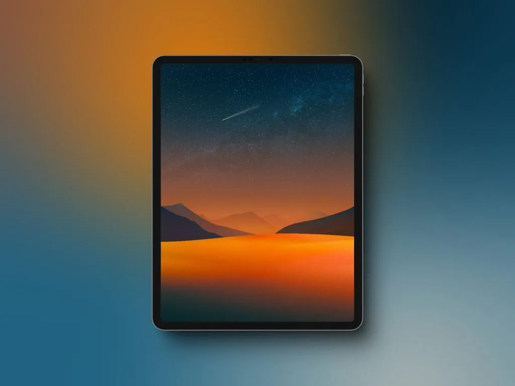 iPad için "Rancho Twilight" Ağaçsız Duvar Kağıdı