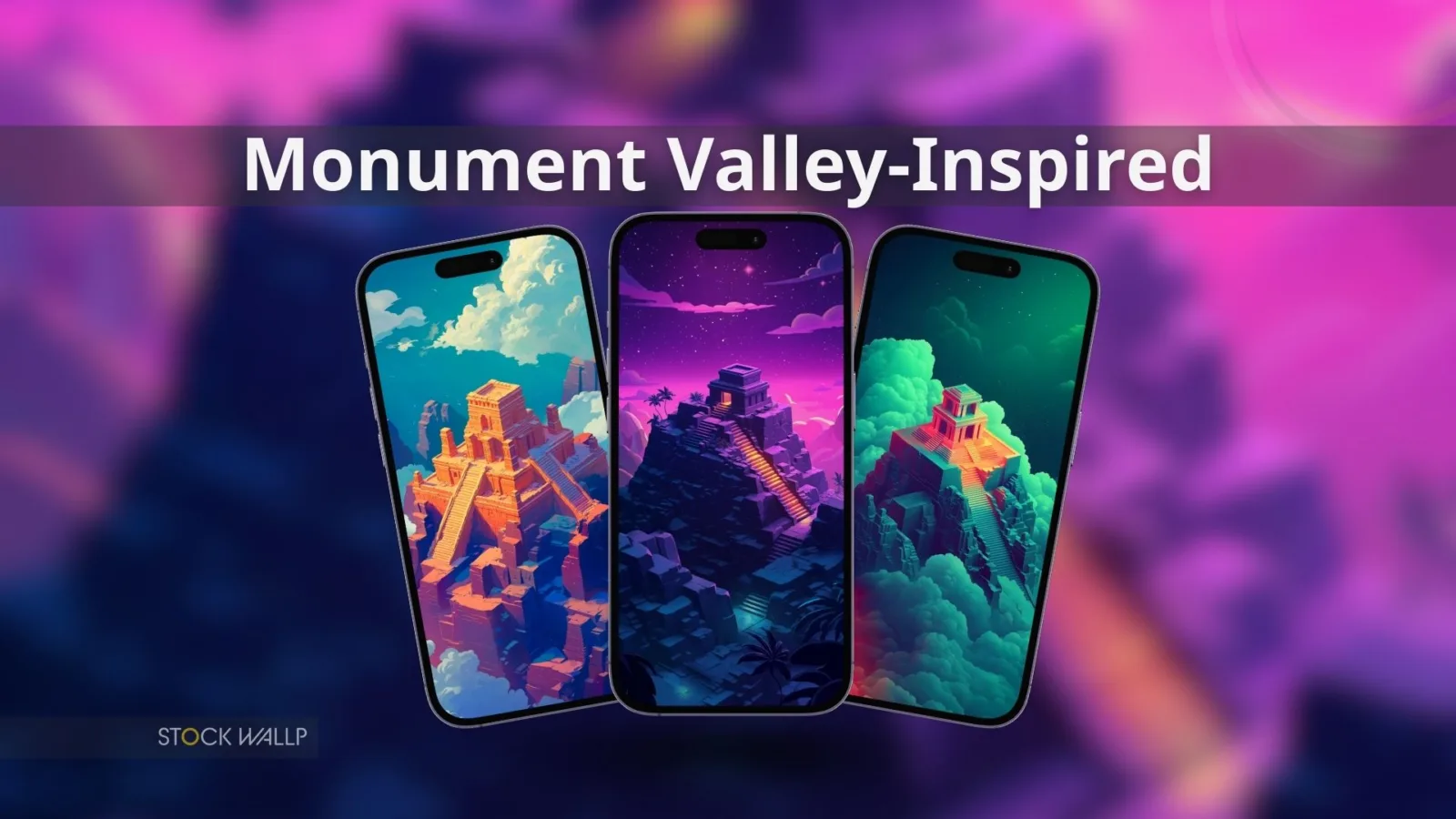 Stunning Monument Valley-Inspired Wallpapers for iPhone