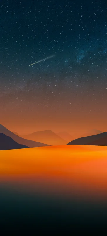 Rancho Twilight Without Tree Wallpaper for iPhone
