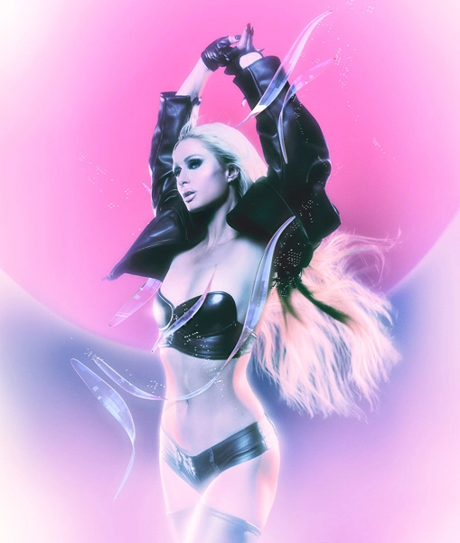 Motorola Razr Paris Hilton Cover Wallpaper