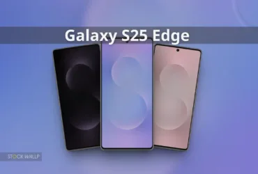 Samsung Galaxy S25 Edge Stock Wallpapers