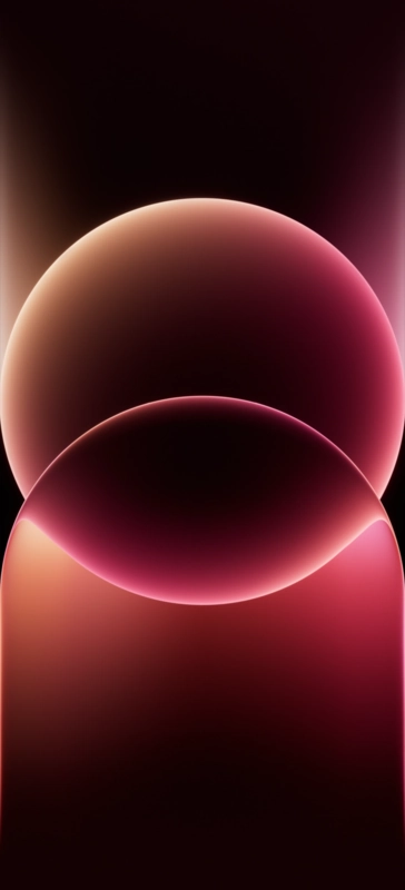 Coloros 16 wallpaper 4 with Black, Red, Abstract, Dark and Minimalistic at QHD 1440 × 3168 pixels for smartphone