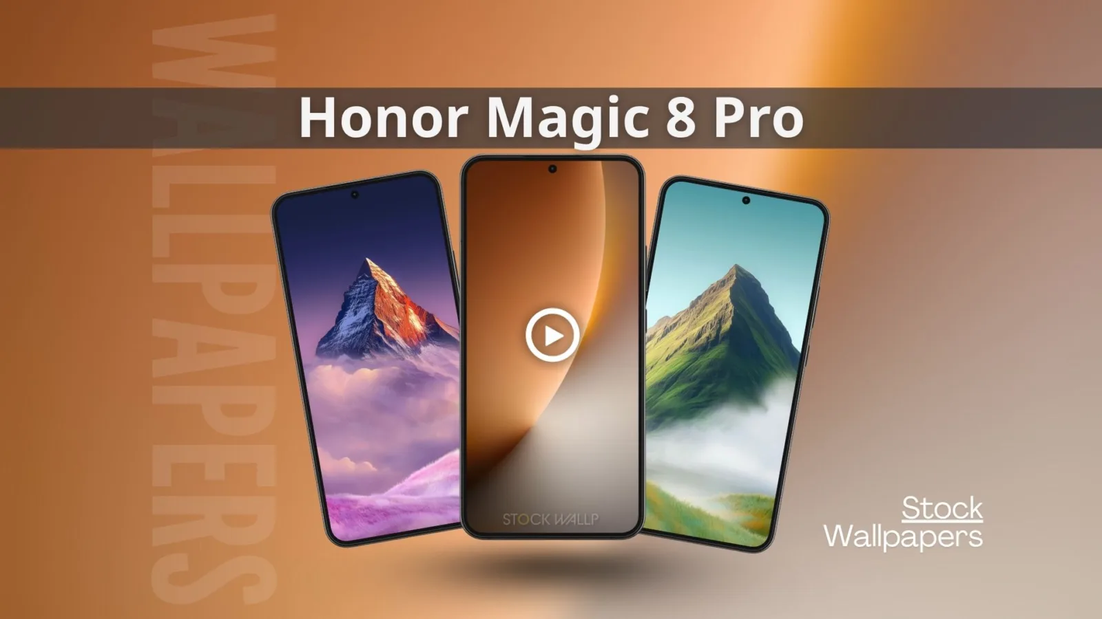 Honor Magic 8 Pro Stock and Live Wallpapers