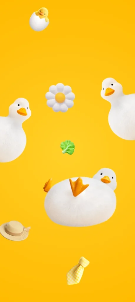 Honor Magic 8 wallpaper 18 with Yellow and Fantasy at QHD 1256 × 2808 pixels