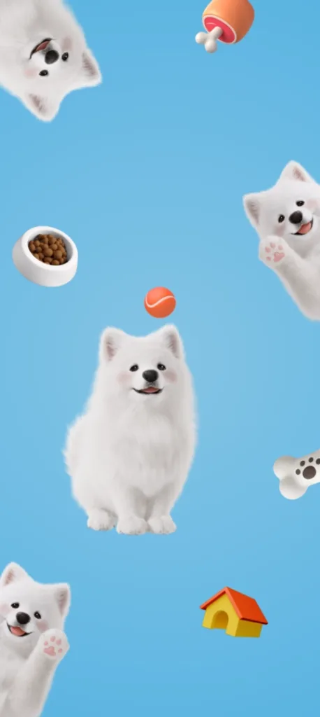 Honor Magic 8 wallpaper 27 with Blue and Animal at QHD 1256 × 2808 pixels