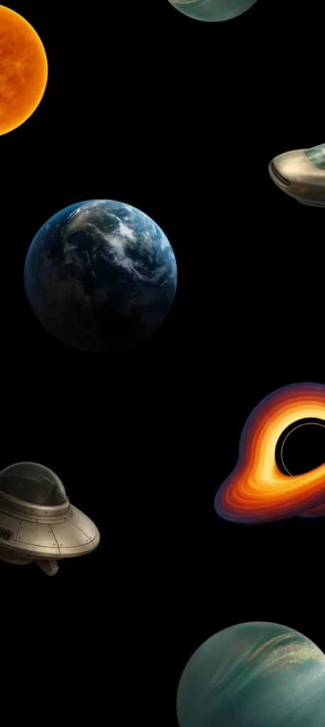 Honor Magic 8 wallpaper 30 with Black and Space at QHD 1256 × 2808 pixels