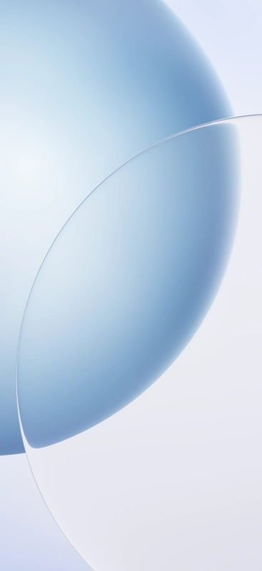 Realme Gt8 Pro wallpaper 1 with Blue, Minimalistic and Modern at QHD 1440 × 3136 pixels