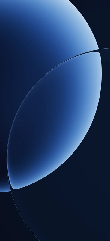 Realme Gt8 Pro wallpaper 5 with Blue, Dark, Minimalistic and Modern at QHD 1440 × 3136 pixels