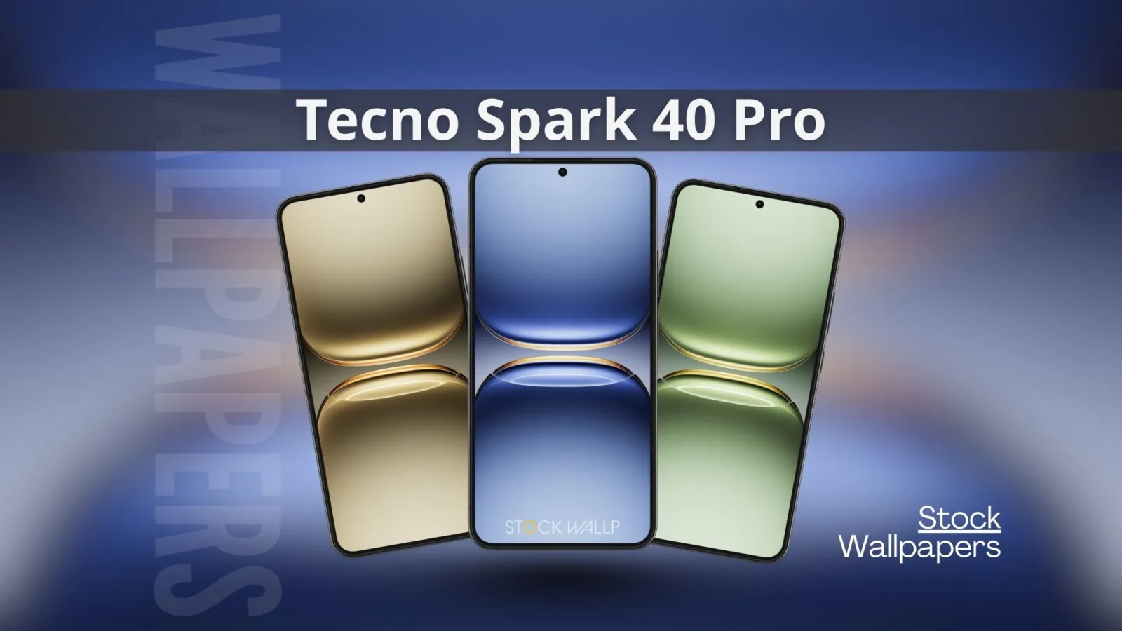 Tecno Spark 40 Pro Stock Wallpapers