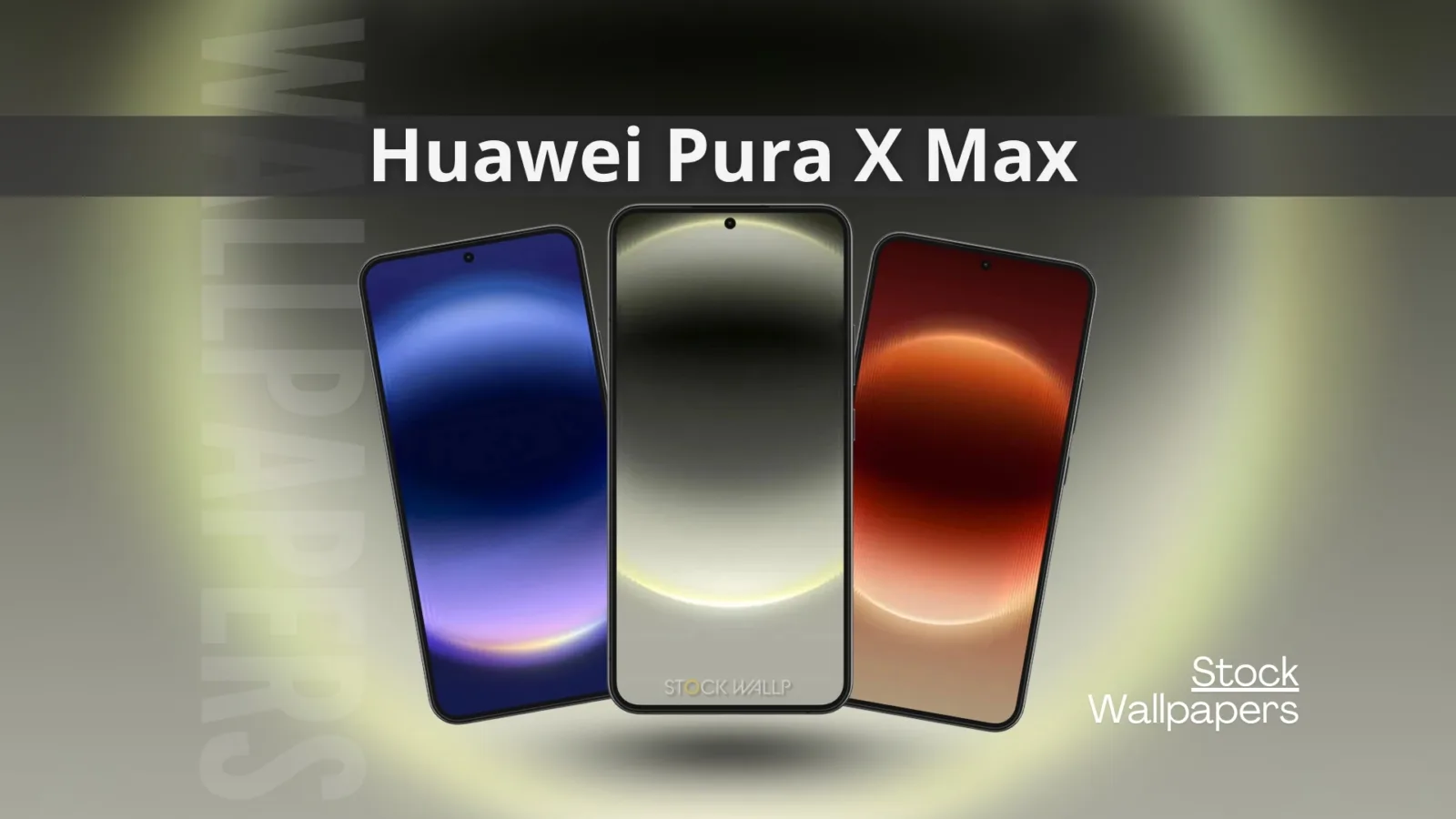 Huawei Pura X Max Stock Wallpapers