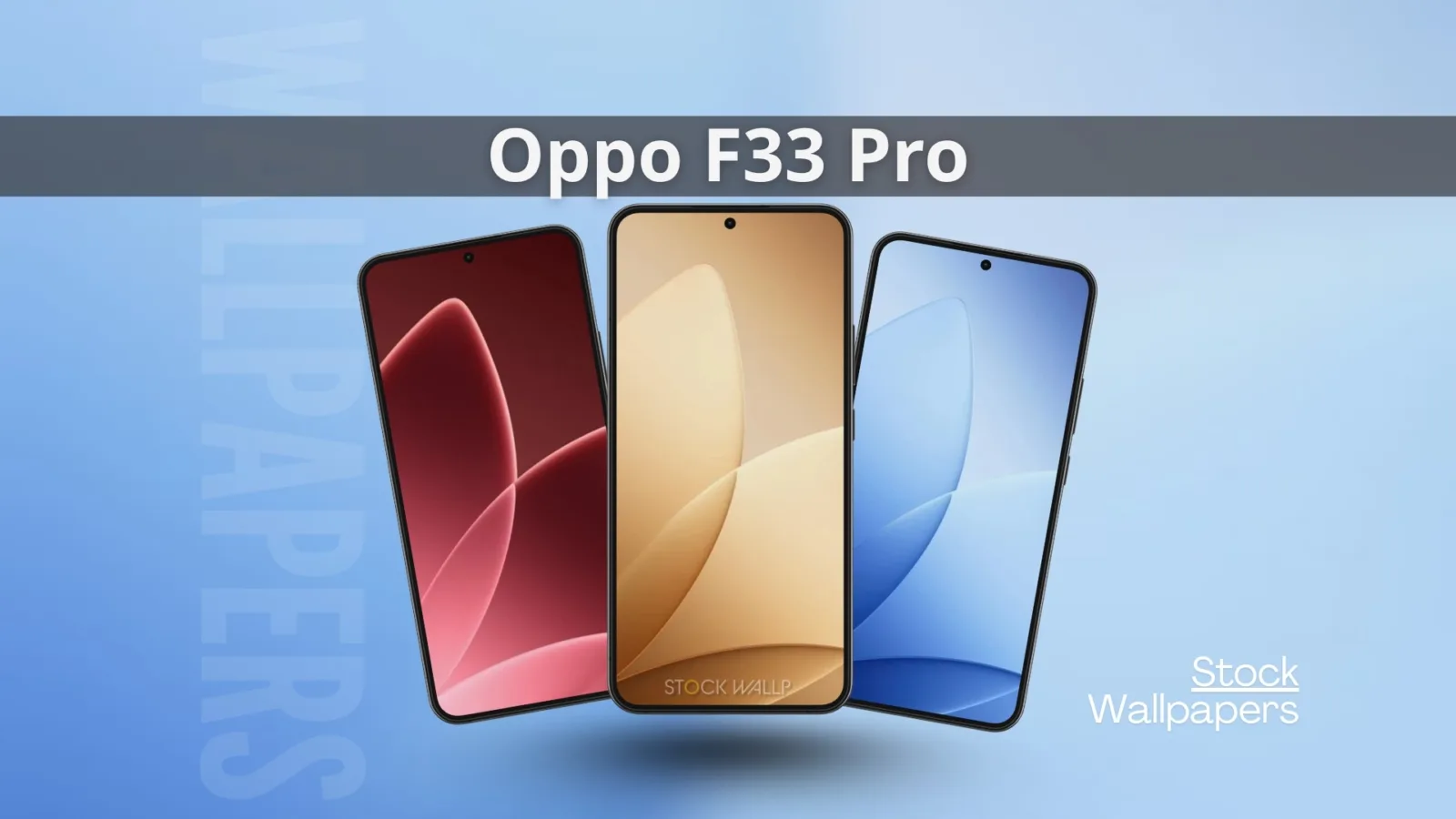 Oppo F33 Pro Stock Wallpapers