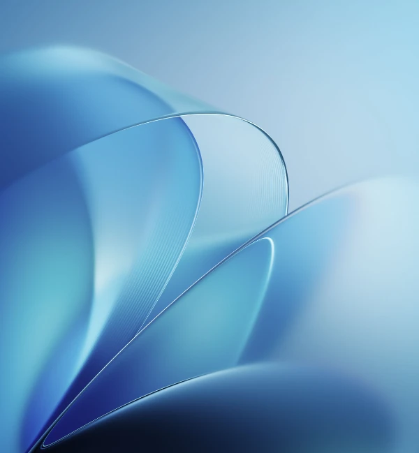 Vivo X Fold 6 lock screen wallpaper in blue