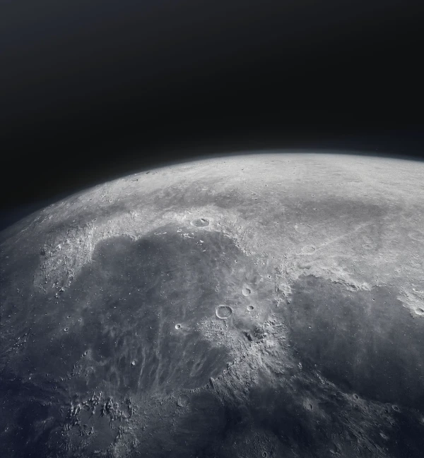 Vivo X Fold 6 wallpaper in gray with a space style