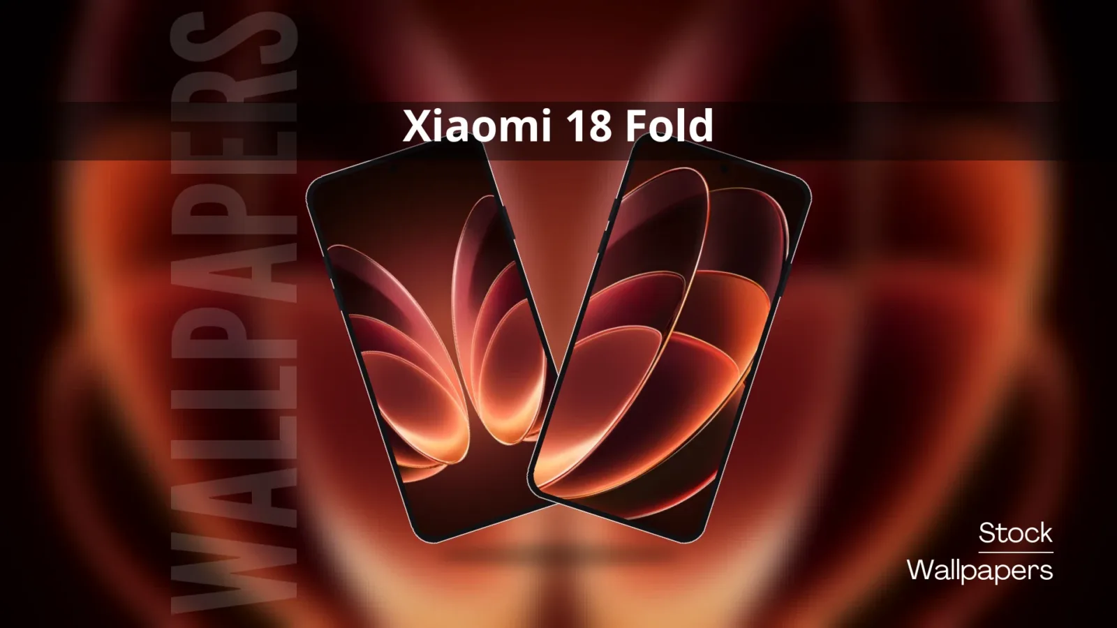 Xiaomi 18 Fold Stock Wallpapers in 2K Resolution – Free