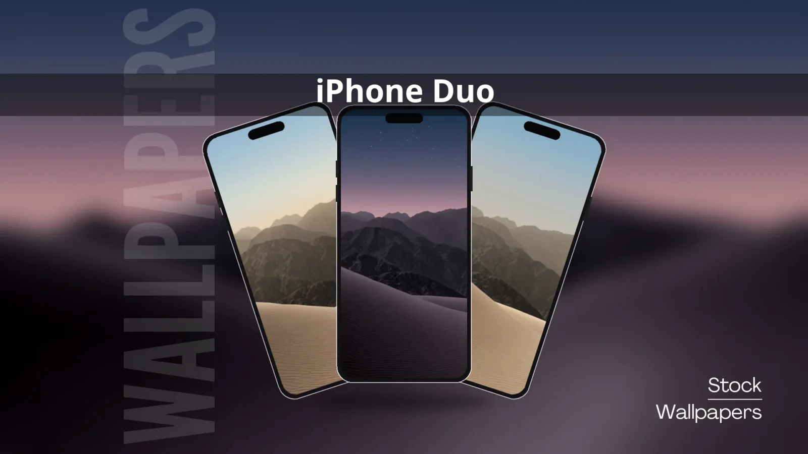 iPhone Duo Wallpapers – Stock Download in QHD