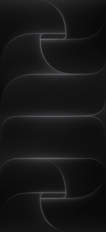 iPhone 18 Pro wallpaper in black with an abstract style
