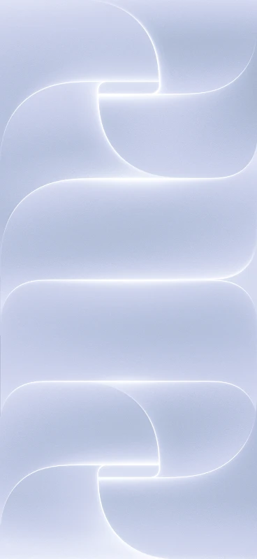 iPhone 18 Pro official wallpaper, blue abstract style